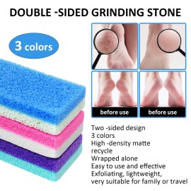 6Pcs Professional Pedicure Foot Pumice Stone for Feet Skin Callus Remover and Scrubber for Dead Skins Sided 6Pcs Professional Pedicure Foot Pumice Stone for Feet Skin Callus Remover and Scrubber for Dead Skins Sided