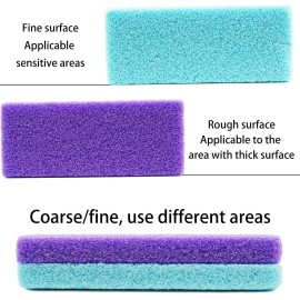 6Pcs Professional Pedicure Foot Pumice Stone for Feet Skin Callus Remover and Scrubber for Dead Skins Sided 6Pcs Professional Pedicure Foot Pumice Stone for Feet Skin Callus Remover and Scrubber for Dead Skins Sided