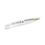 Tweezerman NYC Mini Slant Tweezer - Tweezers for Eyebrows, Travel Tweezers for Eyebrows, Facial Hair, Ingrown Hair
