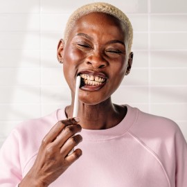 Boka Classic Manual Toothbrush with Extra Soft Activated-Charcoal, Tapered Bristles, Bioplastic Handle That Includes Travel Cap, Dentist-Approved, Great for Adults and Kids, Multi Color (Pack of 4) Boka Classic Manual Toothbrush with Extra Soft Activated-Charcoal, Tapered Bristles, Bioplastic Handle That Includes Travel Cap, Dentist-Approved, Great for Adults and Kids, Multi Color (Pack of 4)