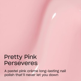 OPI Infinite Shine Pretty Pink Perseveres | Opaque Soft Pink Crme Long Wear Gel Like Nail Polish | Vegan, Long Lasting, Streak Free