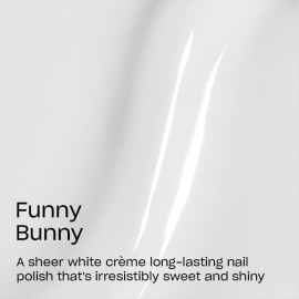OPI Infinite Shine Funny Bunny | Sheer Soft White Crme Long Wear Gel Like Nail Polish | Vegan, Long Lasting, Streak Free OPI Infinite Shine Funny Bunny | Sheer Soft White Crme Long Wear Gel Like Nail Polish | Vegan, Long Lasting, Streak Free