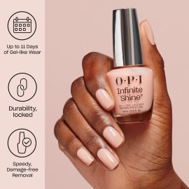 OPI Infinite Shine Bubble Bath | Sheer Nude Pink Crme Long Wear Gel Like Nail Polish | Vegan, Long Lasting, Streak Free OPI Infinite Shine Bubble Bath | Sheer Nude Pink Crme Long Wear Gel Like Nail Polish | Vegan, Long Lasting, Streak Free