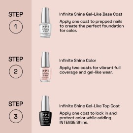 OPI Infinite Shine Bubble Bath | Sheer Nude Pink Crme Long Wear Gel Like Nail Polish | Vegan, Long Lasting, Streak Free OPI Infinite Shine Bubble Bath | Sheer Nude Pink Crme Long Wear Gel Like Nail Polish | Vegan, Long Lasting, Streak Free