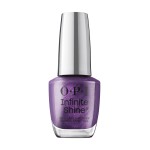 OPI Infinite Shine Purple Reign | Sheer Dark Purple Shimmer Long Wear Gel Like Nail Polish | Vegan, Long Lasting, Streak Free