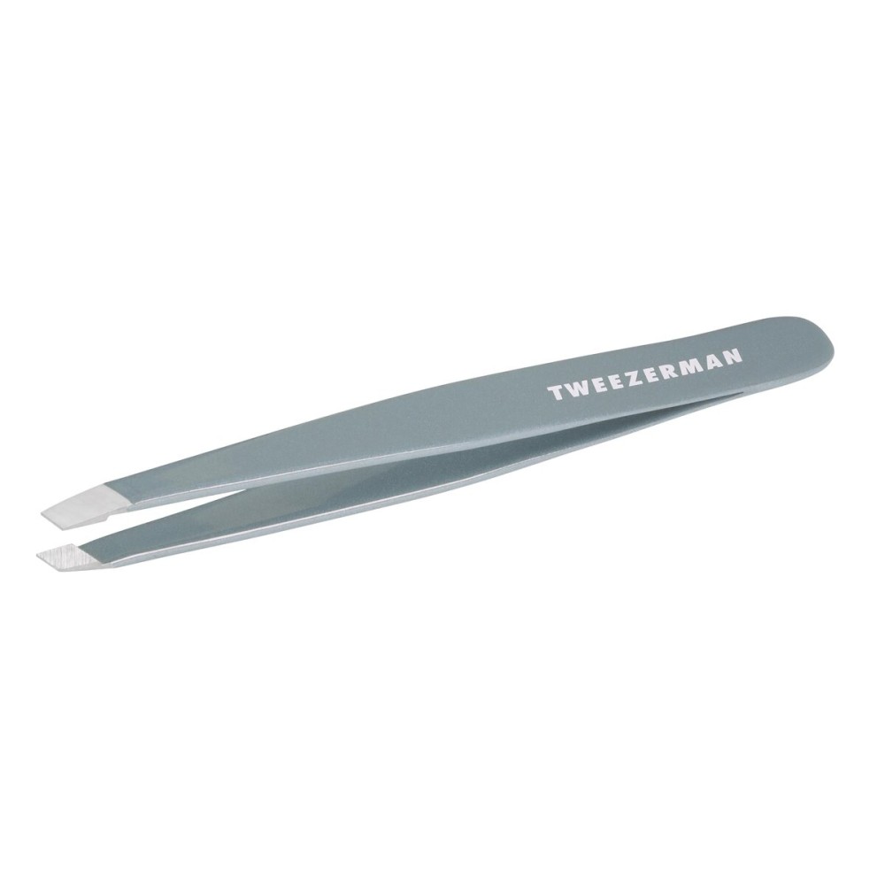 Tweezerman Exclusive Mist Blue Slant Tweezer - Hair Removal Tweezers, Stainless Steel Tweezerman Exclusive Mist Blue Slant Tweezer - Hair Removal Tweezers, Stainless Steel