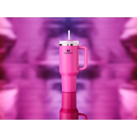 Stanley Quencher H2.0 Tumbler with Handle and Straw 40 oz | Flowstate 3-Position Lid | Cup Holder Compatible for Travel | Insulated Stainless Steel Cup | BPA-Free | Fuchsia Stanley Quencher H2.0 Tumbler with Handle and Straw 40 oz | Flowstate 3-Position Lid | Cup Holder Compatible for Travel | Insulated Stainless Steel Cup | BPA-Free | Fuchsia