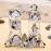 Penguin DND Resin Dice Set, Polyhedral D&D Dice Penguin Dice D and D for Dungeons and Dragons MTG RPG Board Games