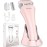 Electric Shaver Women Rechargeable Razor Ladies Shaver,Lady Razor for Legs,Arm,Underarm,Bikini,USB Rechargeable Razor Wet&Dry Cordless for Woman
