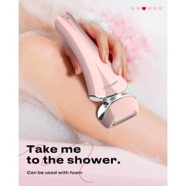 Electric Shaver Women Rechargeable Razor Ladies Shaver,Lady Razor for Legs,Arm,Underarm,Bikini,USB Rechargeable Razor Wet&Dry Cordless for Woman Electric Shaver Women Rechargeable Razor Ladies Shaver,Lady Razor for Legs,Arm,Underarm,Bikini,USB Rechargeable Razor Wet&Dry Cordless for Woman
