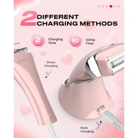 Electric Shaver Women Rechargeable Razor Ladies Shaver,Lady Razor for Legs,Arm,Underarm,Bikini,USB Rechargeable Razor Wet&Dry Cordless for Woman Electric Shaver Women Rechargeable Razor Ladies Shaver,Lady Razor for Legs,Arm,Underarm,Bikini,USB Rechargeable Razor Wet&Dry Cordless for Woman