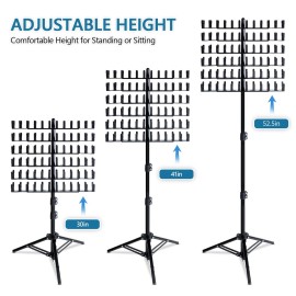 Eastdone Braiding Hair Rack Standing Extension Holder Hanger, 144 Pegs Divider for Separator Stand Display (Black) Eastdone Braiding Hair Rack Standing Extension Holder Hanger, 144 Pegs Divider for Separator Stand Display (Black)