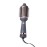 Hairitage Volumizing One Step Blow Dry Brush + Hair Dryer for Curling + Straightening - Ceramic Tourmaline Blowout Brush + Volumizer - Hair Styler for Smooth Shiny, Frizz-Free Styles - Matte Grey