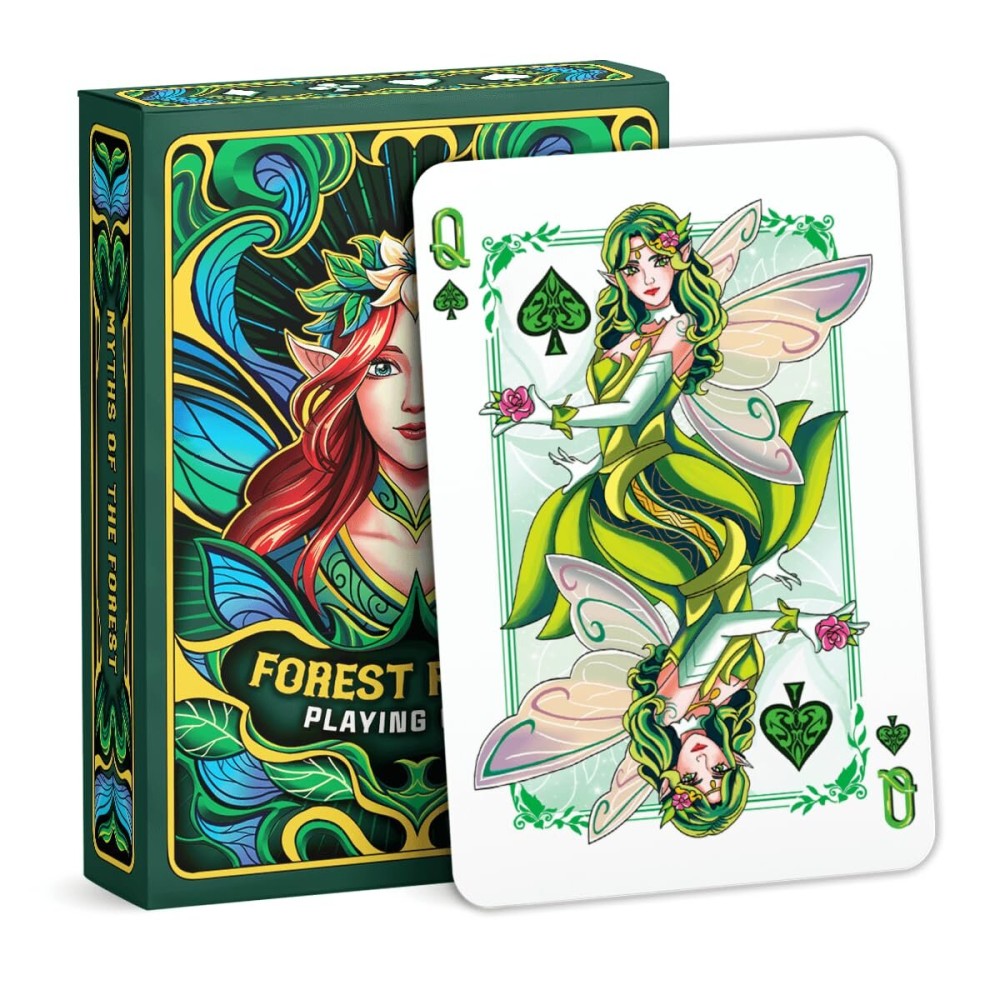 99FOX Forest Fairies Playing Cards for Adults Friends Family Funny Fantasy Collection 99FOX Forest Fairies Playing Cards for Adults Friends Family Funny Fantasy Collection