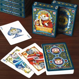 99FOX Noblific Cats Playing Cards for Adults Teens Friends Family Animal Lovers Gifts 99FOX Noblific Cats Playing Cards for Adults Teens Friends Family Animal Lovers Gifts