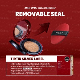 TIRTIR Mask Fit Red Cushion Foundation | Full coverage, Weightless, Skin fit, Satin Glow Finish, Korean Makeup Cushion Foundation (29N Natural Beige, 0.63 Fl Oz) TIRTIR Mask Fit Red Cushion Foundation | Full coverage, Weightless, Skin fit, Satin Glow Finish, Korean Makeup Cushion Foundation (29N Natural Beige, 0.63 Fl Oz)