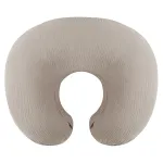 Onacosht Muslin Nursing Pillow Cover Soft 100% Cotton Feeding Pillow Slipcover Fits Standard Infant Nursing Pillow for Baby Boy and Girl, Fog