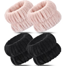 Darfukei Wrist Bands for Washing Face, 4pcs Spa Face Washing Wristbands, Microfiber Arm Wrist Towels, Absorbent Wash Wristbands for Woman Men, Prevent Water from Spilling Down Your Arms Darfukei Wrist Bands for Washing Face, 4pcs Spa Face Washing Wristbands, Microfiber Arm Wrist Towels, Absorbent Wash Wristbands for Woman Men, Prevent Water from Spilling Down Your Arms
