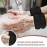 Darfukei Wrist Bands for Washing Face, 4pcs Spa Face Washing Wristbands, Microfiber Arm Wrist Towels, Absorbent Wash Wristbands for Woman Men, Prevent Water from Spilling Down Your Arms
