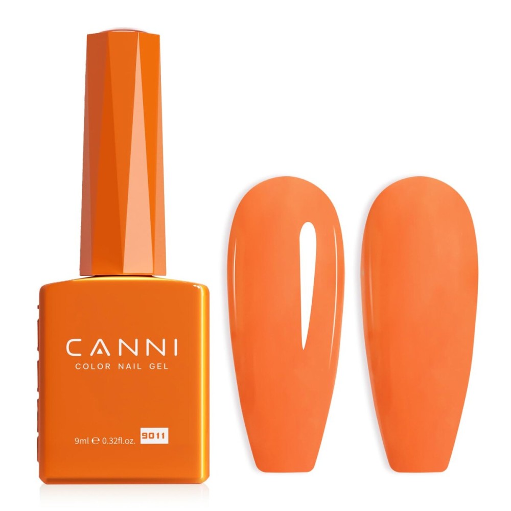 CANNI Bright Orange Gel Nail Polish, 1Pcs Orange Gel Polish Color High Gloss Soak Off U V Nail Manicure Salon DIY CANNI Bright Orange Gel Nail Polish, 1Pcs Orange Gel Polish Color High Gloss Soak Off U V Nail Manicure Salon DIY