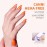 CANNI Bright Orange Gel Nail Polish, 1Pcs Orange Gel Polish Color High Gloss Soak Off U V Nail Manicure Salon DIY