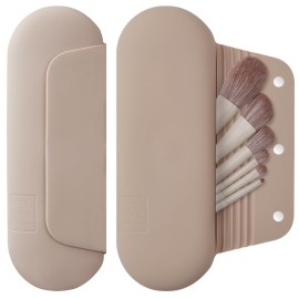 AGIKET Silicone Makeup Brush Holder Travel Cosmeti..