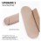 AGIKET Silicone Makeup Brush Holder Travel Cosmetic BagSoft Portable Cosmetic Face Brushes Holder with Upgrade Anti-Fall Out Magnetic Closure, Large Travel Makeup Brush Case - Walnut