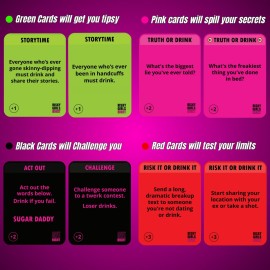 Risky Girls Night - Fun Party Game for Ladies Nights: 150 Spicy Questions and Hilarious Dares, Drinking Games - Bachelorette, Pregame, Birthday Parties Gifts Risky Girls Night - Fun Party Game for Ladies Nights: 150 Spicy Questions and Hilarious Dares, Drinking Games - Bachelorette, Pregame, Birthday Parties Gifts