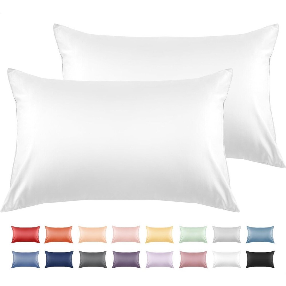 Warmstar 100% Cotton Toddler Pillowcase Set of 2, 600 Thread Count 13x18 Toddler Pillowcases Soft & Breathable, Cotton Travel Pillow Case Cover 13x 18 with Envelope Closure,White Warmstar 100% Cotton Toddler Pillowcase Set of 2, 600 Thread Count 13x18 Toddler Pillowcases Soft & Breathable, Cotton Travel Pillow Case Cover 13x 18 with Envelope Closure,White