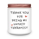 RIZOOCE Best Friend-Gifts for Women,Thank You Birthday Thanksgiving Valentines Friendship Gift for Friends,Funny Coworkers Teacher Boss Employee Appreciation Candle 9oz