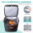 PIIOSER Breastmilk Cooler Bag with Ice Pack Fits 6 Baby Bottles Up to 9 Ounce, Insulated Baby Bottle Tote Bags, Double Layer Waterproof Leak-Proof with Shoulder Strap for Nursing &Working Mom