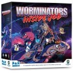 Lynnvander Studios: Worminators: Inside Job - Cooperative Board Game, Buddy Cop Worms Save a City Rotten to The Core, Ages 14+, 1-4 Players, 60 Min