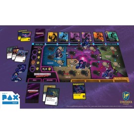 Lynnvander Studios: Worminators: Inside Job - Cooperative Board Game, Buddy Cop Worms Save a City Rotten to The Core, Ages 14+, 1-4 Players, 60 Min