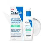 CeraVe Oil Control Moisturizing Gel-Cream, Face Moisturizer for Oily Skin, Niacinamide, Hyaluronic Acid & Oil Absorbing Technology To Rebalance Oily Skin, Non-Comedogenic, Fragrance Free & Oil-Free