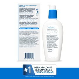 CeraVe Oil Control Moisturizing Gel-Cream, Face Moisturizer for Oily Skin, Niacinamide, Hyaluronic Acid & Oil Absorbing Technology To Rebalance Oily Skin, Non-Comedogenic, Fragrance Free & Oil-Free CeraVe Oil Control Moisturizing Gel-Cream, Face Moisturizer for Oily Skin, Niacinamide, Hyaluronic Acid & Oil Absorbing Technology To Rebalance Oily Skin, Non-Comedogenic, Fragrance Free & Oil-Free