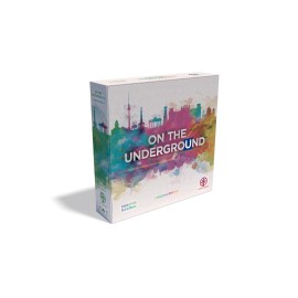 LudiCreations: On The Underground: London/Berlin - Train Route Building, Strategy Board Game, 2 City Maps, Family Game, Ages 14+, 2-5 Players, 60 Min