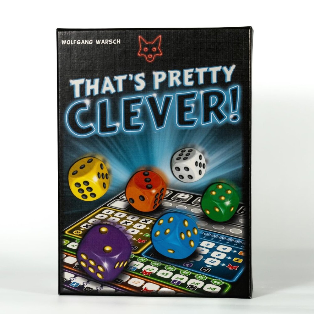 CMYK That\'s Pretty Clever! - A Dice Rolling Board Game for Clever Thinkers CMYK That\'s Pretty Clever! - A Dice Rolling Board Game for Clever Thinkers