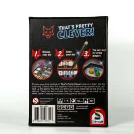 CMYK That\'s Pretty Clever! - A Dice Rolling Board Game for Clever Thinkers CMYK That\'s Pretty Clever! - A Dice Rolling Board Game for Clever Thinkers