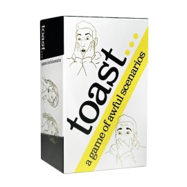 Toast Card Game - A Hilarious Party Game Where Raunchy Meets Improv - The Ultimate Funny Board Game for Game Nights, Parties and 17 +