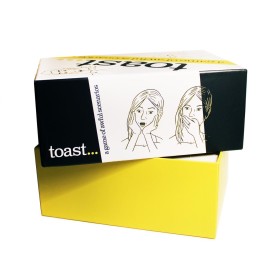 Toast Card Game - A Hilarious Party Game Where Raunchy Meets Improv - The Ultimate Funny Board Game for Game Nights, Parties and 17 +