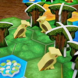 Life of The Amazonia I Jungle Building Board Game I Puzzle & Strategy