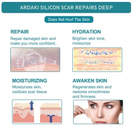 ARDAKI Scar Removal Tape Sheet Strips for C-Section, Acne Scars, Tummy Tuck, Keloid and Surgical Scars, Reusable Medical Grade Silicone Scar Tape ARDAKI Scar Removal Tape Sheet Strips for C-Section, Acne Scars, Tummy Tuck, Keloid and Surgical Scars, Reusable Medical Grade Silicone Scar Tape