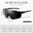 gesruny Polarized Sport Sunglasses for Men and Women, Lightweight TR90 Sun Glasses with UV Protection for Cycling Running