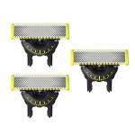 Genuine Philips OneBlade 360 Replacement Blades, For OneBlade Electric Shaver and Trimmer, 3 Pack, Model QP430/60