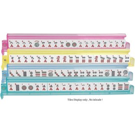 C&H Solutions American Mahjong Set,Mahjong Tiles Set,Purple Pink PU Carrying Bag,166 Premium Tiles,4 All-in-One Rack/Pushers,Western Mahjong with English Manual(Ma Jong,Mah-Jongg, Majiang) C&H Solutions American Mahjong Set,Mahjong Tiles Set,Purple Pink PU Carrying Bag,166 Premium Tiles,4 All-in-One Rack/Pushers,Western Mahjong with English Manual(Ma Jong,Mah-Jongg, Majiang)