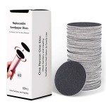 60pcs Replaceable Sandpaper Refill Discs for Electric Foot File Callus Remover Hard Dry Dead Skin Removal (Coarse 60 Grit)