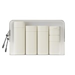 FANPOI 5pcs Travel Bottles Set, Leak Proof Squeezable Bottles, Refillable Toiletry Containers Set, TSA Approved, Carry-on Travel Size,Travel Essentials