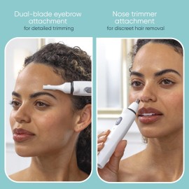 Conair GIRLBOMB All-in-One Face/Body Trimmer and Shaver Set for Women, Wet/Dry, Rechargeable Conair GIRLBOMB All-in-One Face/Body Trimmer and Shaver Set for Women, Wet/Dry, Rechargeable