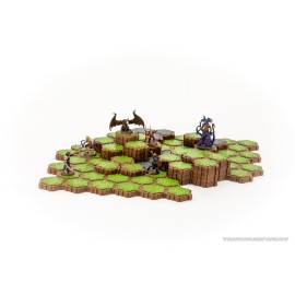 Renegade Game Studios Heroscape: Battle for The Wellspring Battle Box - Standard Edition | 2 Players, Ages 14 and up Contains 6 Unpainted Miniatures, Terrain and Exclusive Wellspring Water Tiles Renegade Game Studios Heroscape: Battle for The Wellspring Battle Box - Standard Edition | 2 Players, Ages 14 and up Contains 6 Unpainted Miniatures, Terrain and Exclusive Wellspring Water Tiles