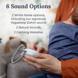 Yogasleep Hushh 2 Portable Sound Machine For Baby and Kids, Backlit Buttons & Night Light, More Durability, 6 Soothing Natural Sounds, Easy To Use Timer, Volume Control & Toddler Lock, Noise Canceling Yogasleep Hushh 2 Portable Sound Machine For Baby and Kids, Backlit Buttons & Night Light, More Durability, 6 Soothing Natural Sounds, Easy To Use Timer, Volume Control & Toddler Lock, Noise Canceling